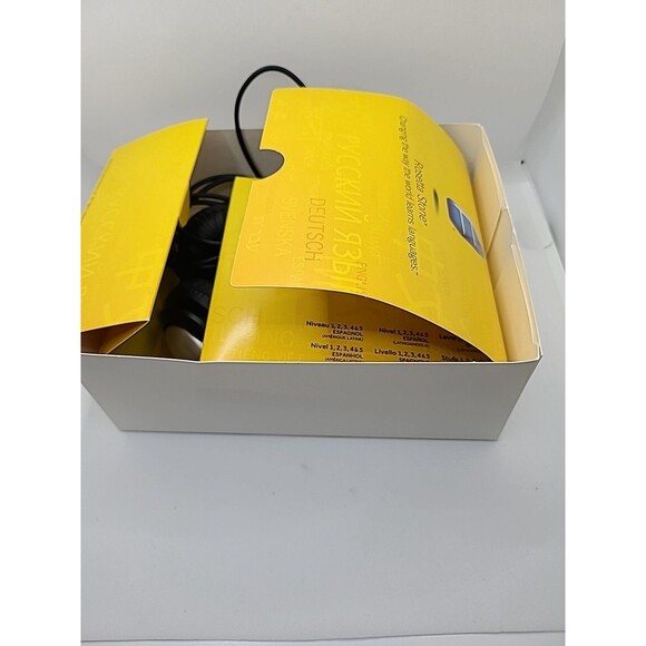 Rosetta Stone Spanish Espanol Headphones Level 1-5 + audio cds  W/earphones - Picture 7 of 10